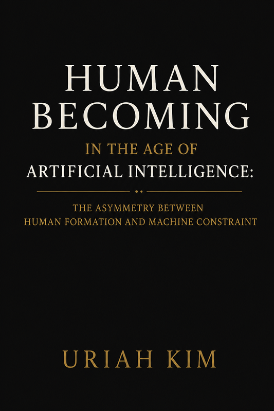 HUMAN BECOMING IN THE AGE OF ARTIFICIAL INTELLIGENCE : The Asymmetry Between Human Formation and Machine Constraint by Uriah Y. Kim
